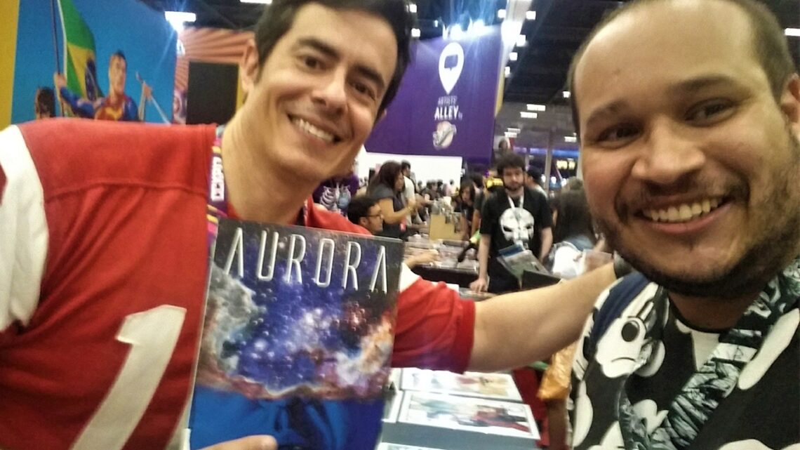 #CCXP17 - Encontramos Felipe Folgosi