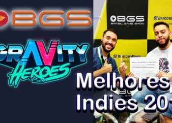 Por escolha popular, Gravity Heroes venceu nossa enquete de melhor jogo indie da #BGS2018.