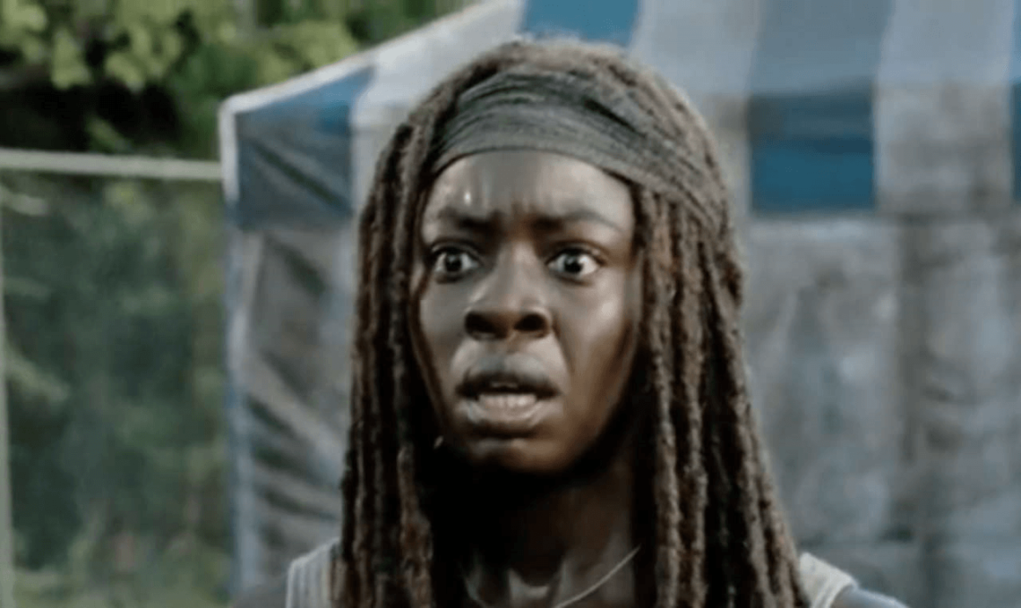 E se Michonne realmente sair de The Walking Dead