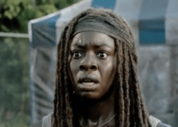 E se Michonne realmente sair de The Walking Dead