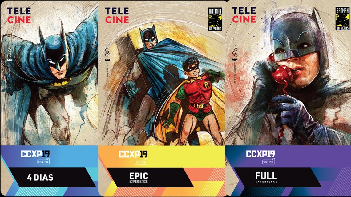 CCXP anuncia credenciais especial 80 anos do Batman