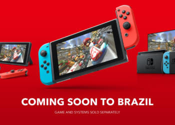 Nintendo Switch chegando ao Brasil