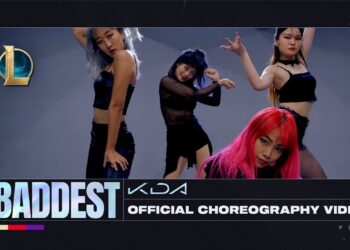 K/DA - THE BADDES, aprenda a coreografia da música!