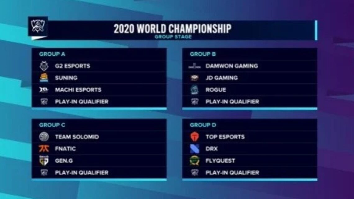 Confira os grupos do Mundial de League of Legends e os horários dos jogos.