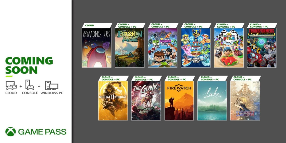 Xbox Game Pass adição 16/12