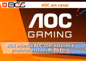AOC confirma presença na BRasil Game Show 2022 com estande e produtos exclusivos