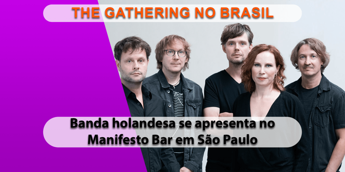 Banda The Gathering se apresenta em São Paulo em setembro