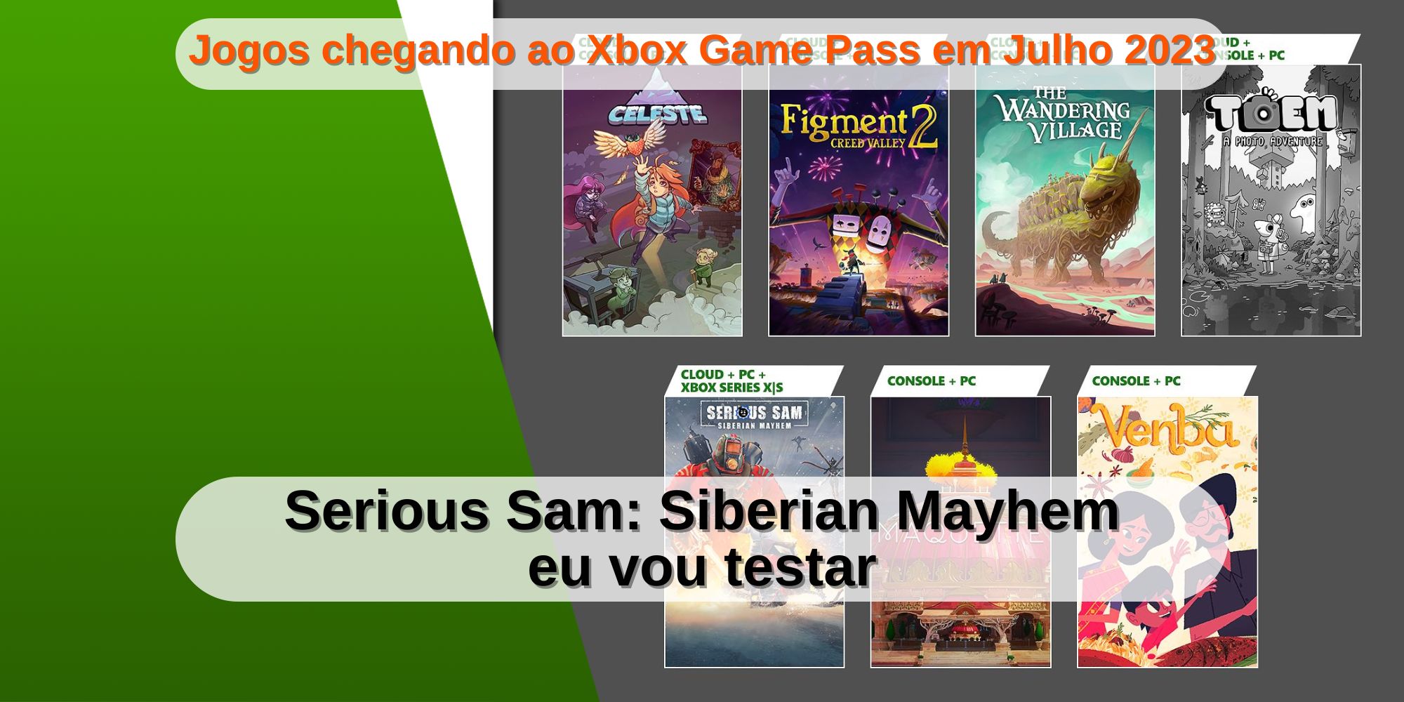 Day-one do Xbox Game Pass anunciado para 2024