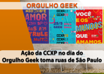CCXP toma conta das ruas de São Paulo em ação para o Dia do Orgulho Geek