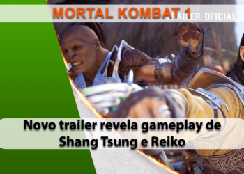 Novo trailer de lançamento de Mortal Kombat 1 revela gameplay de Shang Tsung e Reiko