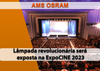 A ams OSRAM expõe na Expocine 2023 lâmpada que revolucionou o cinema