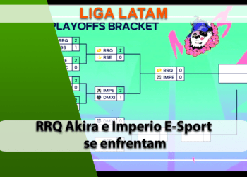 RRQ Akira e Imperio E-Sport se enfrentam na Final da Upper Bracket da Liga LATAM de Mobile Legends