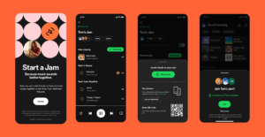 Ilustração apresenta o funcionamento de novo recurso do Spotify