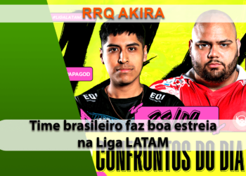 RRQ Akira, time brasileiro, estreia com duas vitórias no primeiro dia da 3ª Liga LATAM
