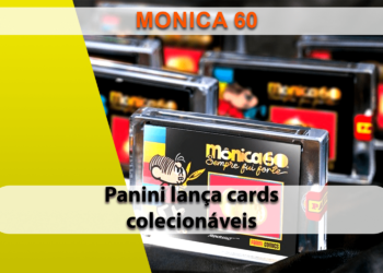 Panini lança cards colecionáveis da Mônica em comemoração aos 60 anos da personagem