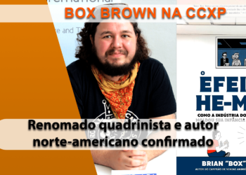 CCXP23 anuncia a participação de Box Brown, renomado quadrinista e autor norte-americano