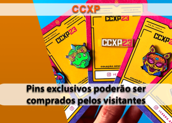 CCXP23 Lança Pins Exclusivos