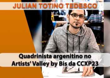 CCXP23 anuncia o artista argentino Julian Totino Tedesco