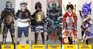 Finalistas Concurso Cosplay Master 2023