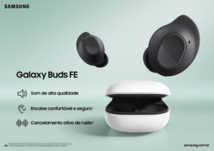 Imagem de divulgação do Galaxy Buds FE