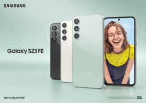 Imagem de divulgação do Galaxy S23 FE