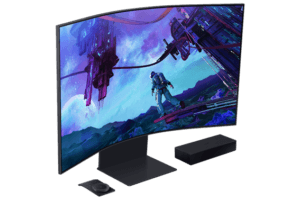 Monitor Odyssey Ark 2nd Gen. da Samsung. Imagem meramente ilustrativa