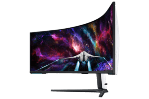 Monitor Odyssey Neo G9 57''. da Samsung. Imagem meramente ilustrativa