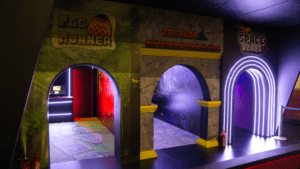 Três jogos exclusivos da Redragon apresentados como quests no estande da empresa durante a BGS23