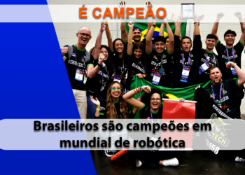 Brasil é campeão no mundial de robótica