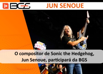 O compositor de Sonic the Hedgehog, Jun Senoue, participará da BGS