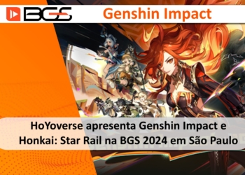 HoYoverse apresenta Genshin Impact e Honkai: Star Rail na BGS 2024 em São Paulo
