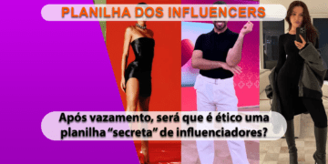Vaza planilha dos influenciadores. É ético que essas agências fazem