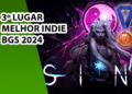 Melhor Indie da #BGS2024! Terceiro Lugar - Sina!